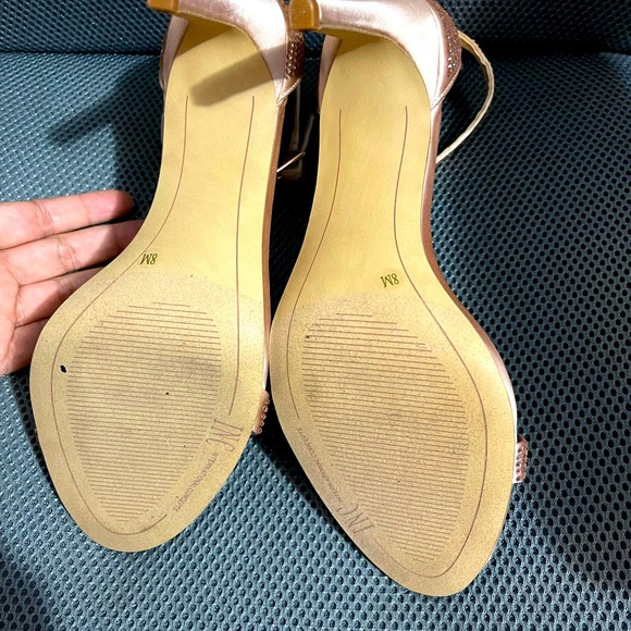 INC Heart strappy heels, BNWOT - Picture 6 of 9